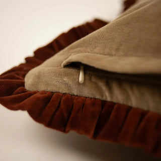 Kudde Doris Beige/Rost