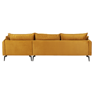 Sofa Monza Right Velvet Curry