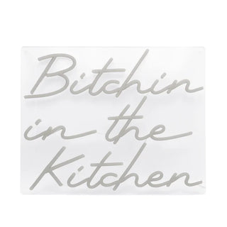 Neonväggskylt 'Bitchin in the Kitchen'