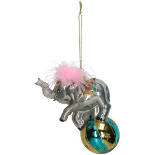Christmas Tree Ornament Elephant Multi