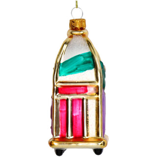 Christmas tree ornament Luggage trolley