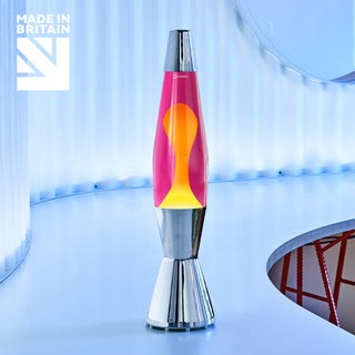 Lava lamp Astro Baby Polished Pink/Yellow