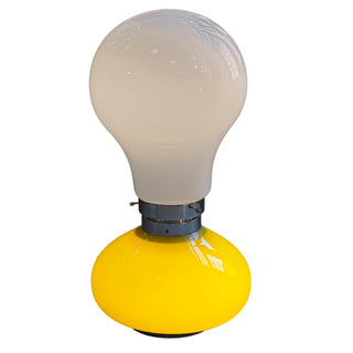 Bordslampa Mazzega Gul