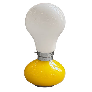 Bordslampa Mazzega Gul