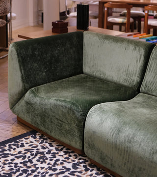 Modul Rotondo Hörn Olivgrön Manchester
