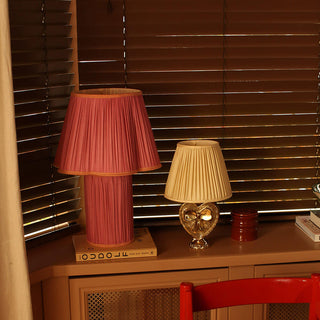Myra Table Lamp L Silk Fuchsia