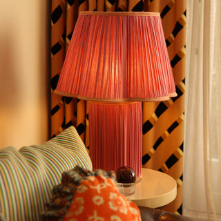 Myra Table Lamp L Silk Fuchsia