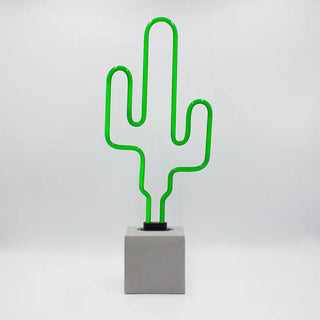 Neonlampa 'Kaktus'