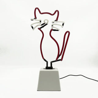 Neonlampa Katt