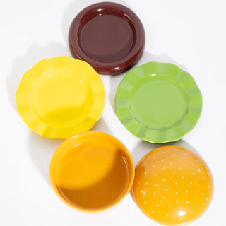 Hamburger Plate Set