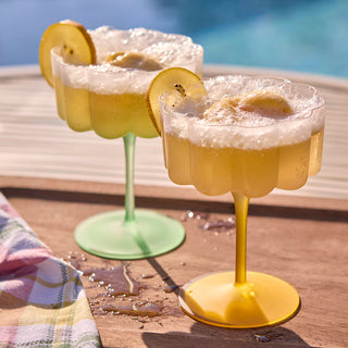 Cocktail glass Lillie Yellow