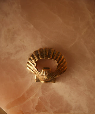 Scarlett seashell bottle opener