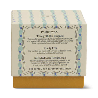 Scented Candle Tulip - Blue/Ochre - Wisteria & Willow