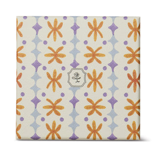 Scented candle Tulip - Orange/Blue - Garden & Grove