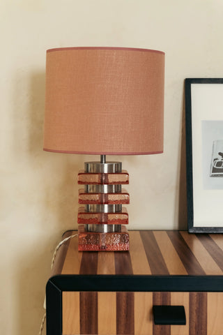 Table Lamp Marta Glass Pink