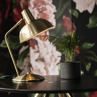 Table Lamp Hood Gold