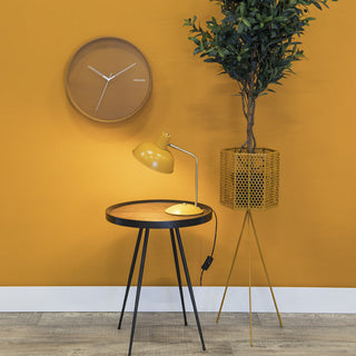 Table lamp Hood Curry yellow