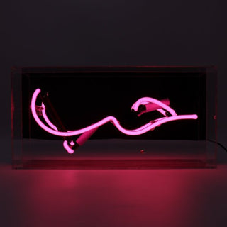 Neonlampa Box 'حب' Rosa