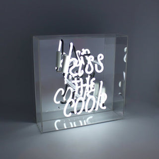 Neonlampa Box 'Kiss the Cook'