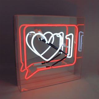 Neonlampa Box 'Gilla'