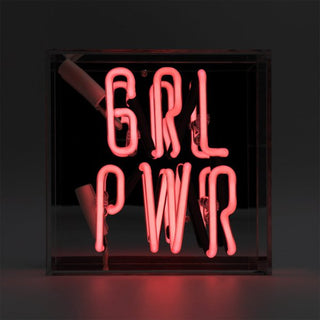 Neonlampa Box Mini 'Girl Power'