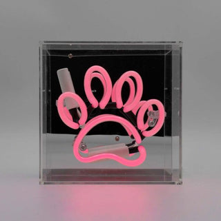 Neonlampa Box Mini 'Tass' Rosa
