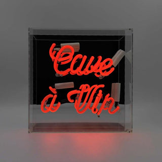 Neon lamp Box 'Cave à Vin'