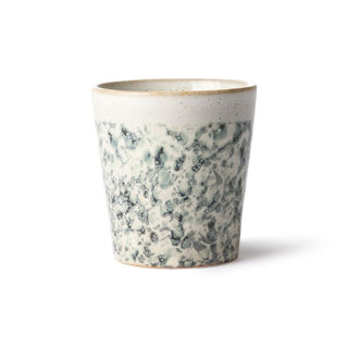 70s ceramics: Coffee mug Hail