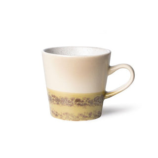 70s ceramics: Americano mug Fetallic