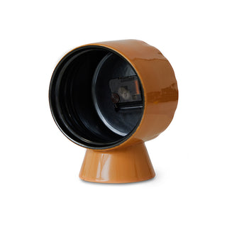 Retro Ceramic Clock Orange