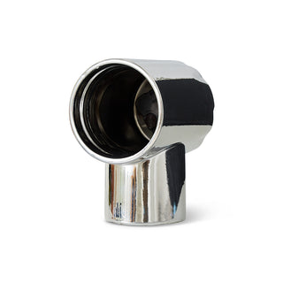 Retro Keramikklocka Chrome