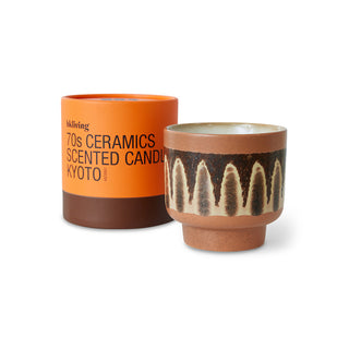 70s ceramics: Scented candle Kyoto