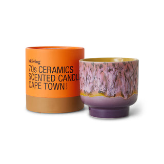 70s ceramics: Scented candles Cape Town