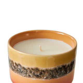 70s ceramics: small scented candle, Tulum