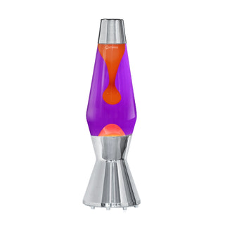 Lavalampa Astro Silver Lila/Orange