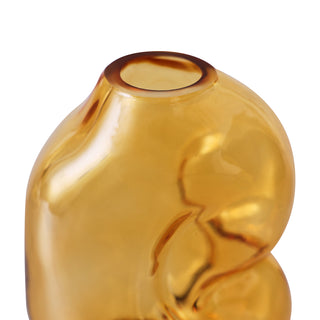Vase Gleam Amber XS