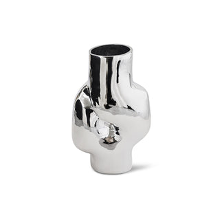 Vase Gleam Chrome L