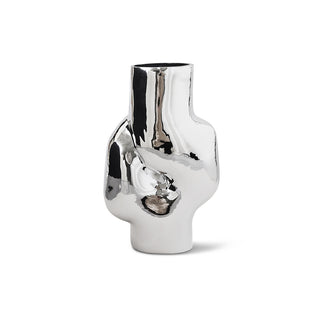 Vase Gleam Chrome L