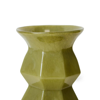 Vas Glas Silhouette, Grön