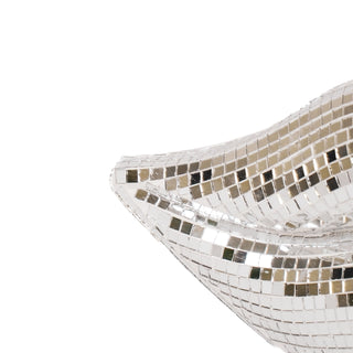 Sculpture Lips Disco Silver