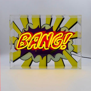 Neonlampa Box 'Bang!'