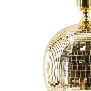 Table Lamp Disco Ball - Gold - 20x20x20cm