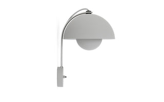 Flowerpot Wall Lamp VP8 Matt Light Gray