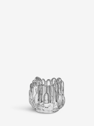 POLAR Candle Holder Clear Glass