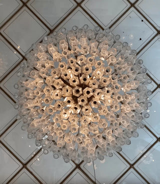 Murano Takkrona 'Poliedri' av Carlo Scarpa