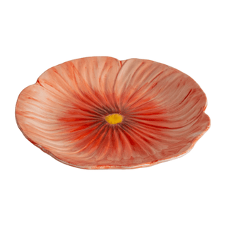 Plate Poppy Red