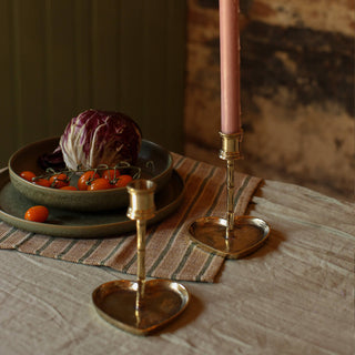 Bodhi Bamboo Heart Candlestick