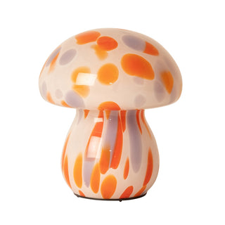 Lampa Mushy Chips Vit/Lila/Orange