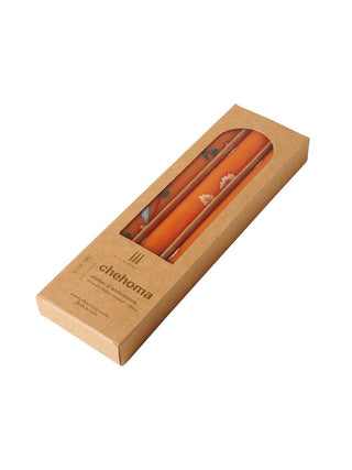 Ljus Orphée Orange (Set om 3)