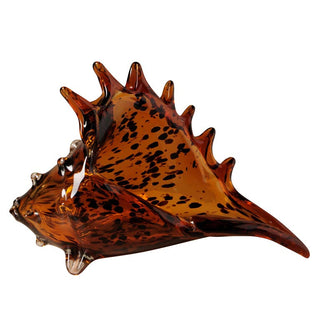 Glass Shell Leopard Small